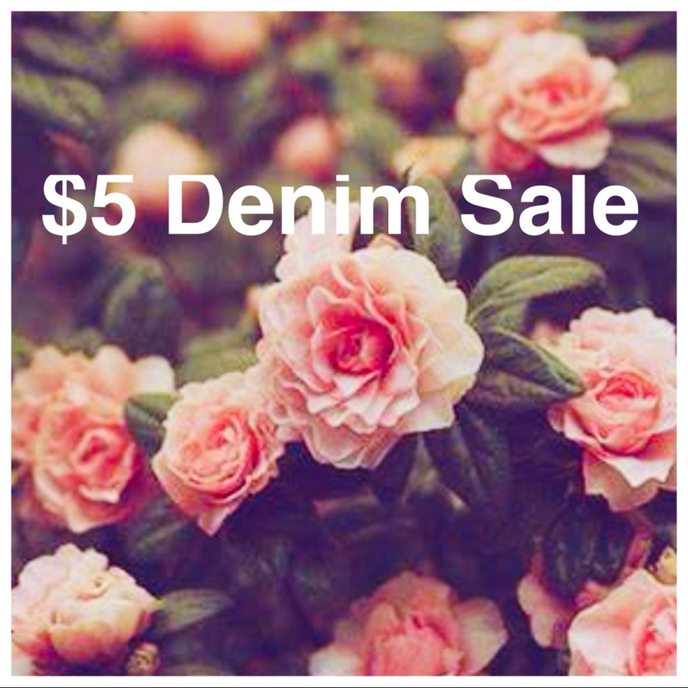 $5 Denim Sale